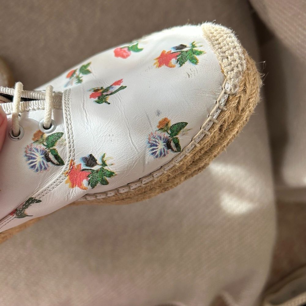 Yves Saint Laurent Prairie Floral Espadrille Sneakers - Picture 10 of 11